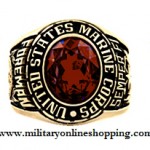gold marine corps red stone